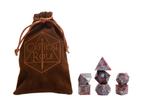 Critical Role Champion Dice Set: Grog Strongjaw