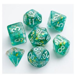 Dice Candy-like series Mint RPG Dice Set - alternate view