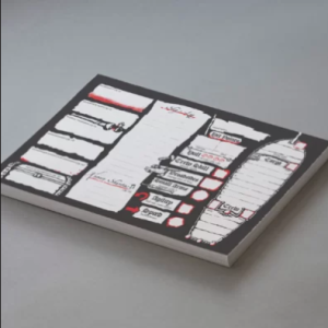 Pirate Borg Character and Ship Sheet Pad - Pirate Borg