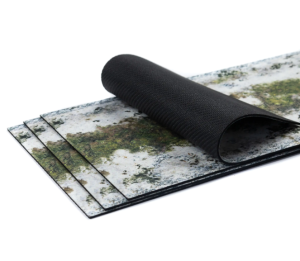 Playmats Winter muddy roads rubber 2D road set (width 15.2cm) - alternate view