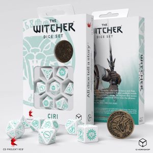 Q-workshop The Witcher dice set Ciri The Law of Surprise - dice set