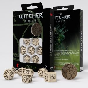 Q-workshop The Witcher dice set Leshen The Master of Crows - dice set