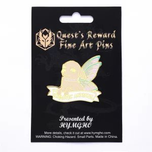 Alternative Alignments Enamel Pin Chaotic Anxious 01