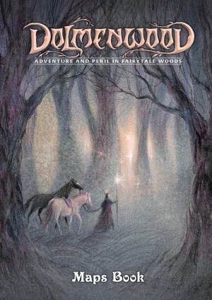 OSE Dolmenwood Adventure in Fairytale Woods Maps Book