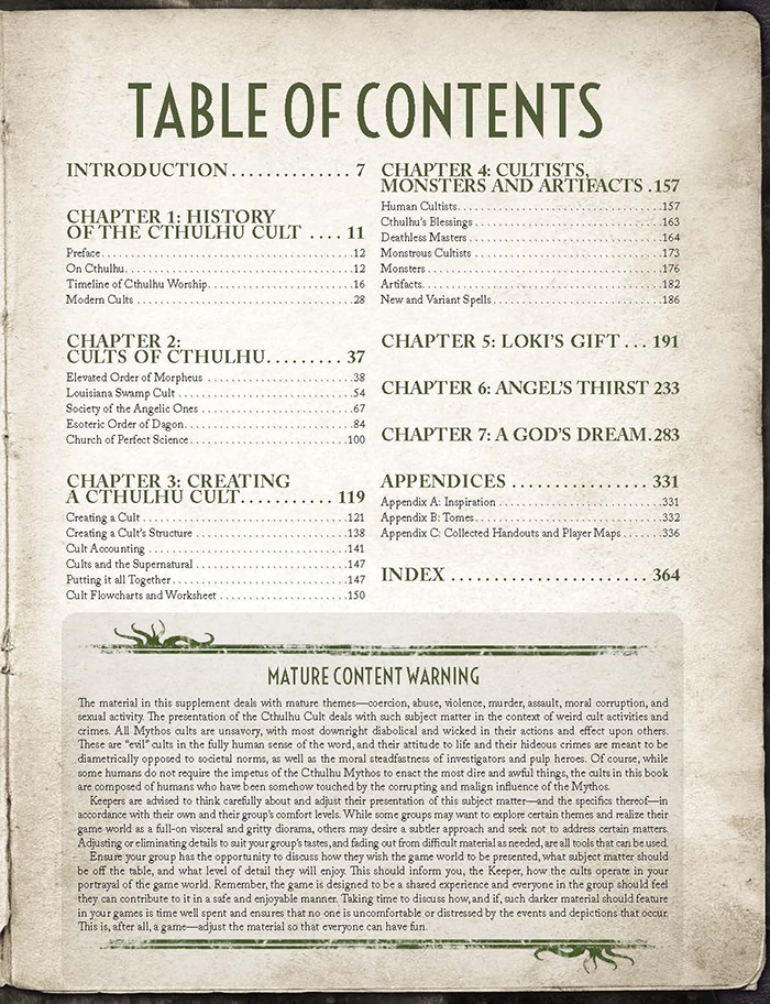 Call of Cthulhu RPG: Cults of Cthulhu - Image 3