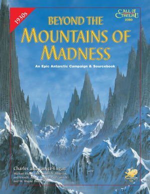 Call of Cthulhu RPG Beyond the Mountains of Madness Cover