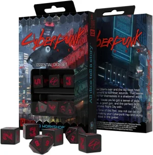 Cyberpunk Essential Dice Set