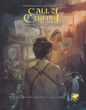 Call of Cthulhu Chaosium 50th Anniversary Slipcase Investigator Cover