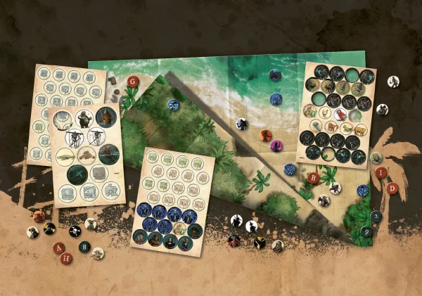 Pirate Borg Creature & NPC Token Pack Map