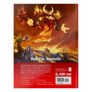 10678-wow-sourcebook-2 Dungeons And Dragons World of Warcraft HC - product shot 2