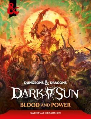 Dark Sun Blood and Power key art by Nestor Ossandon Leal